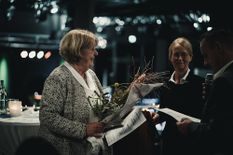 Ehrung von Gaby Nohr für 20 jährigen Einsatz