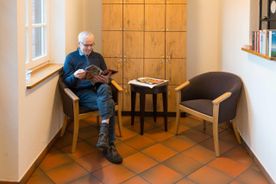 Lesen im Ruhebereich